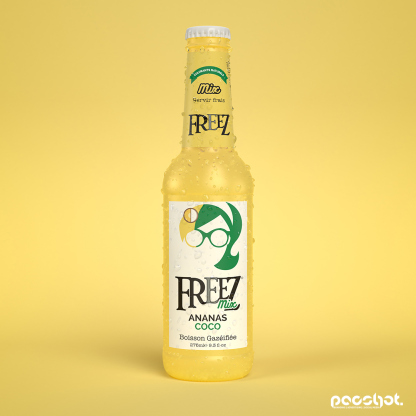 Freez Mix Pineapple & Coconut Soda Drink 275ml x 24