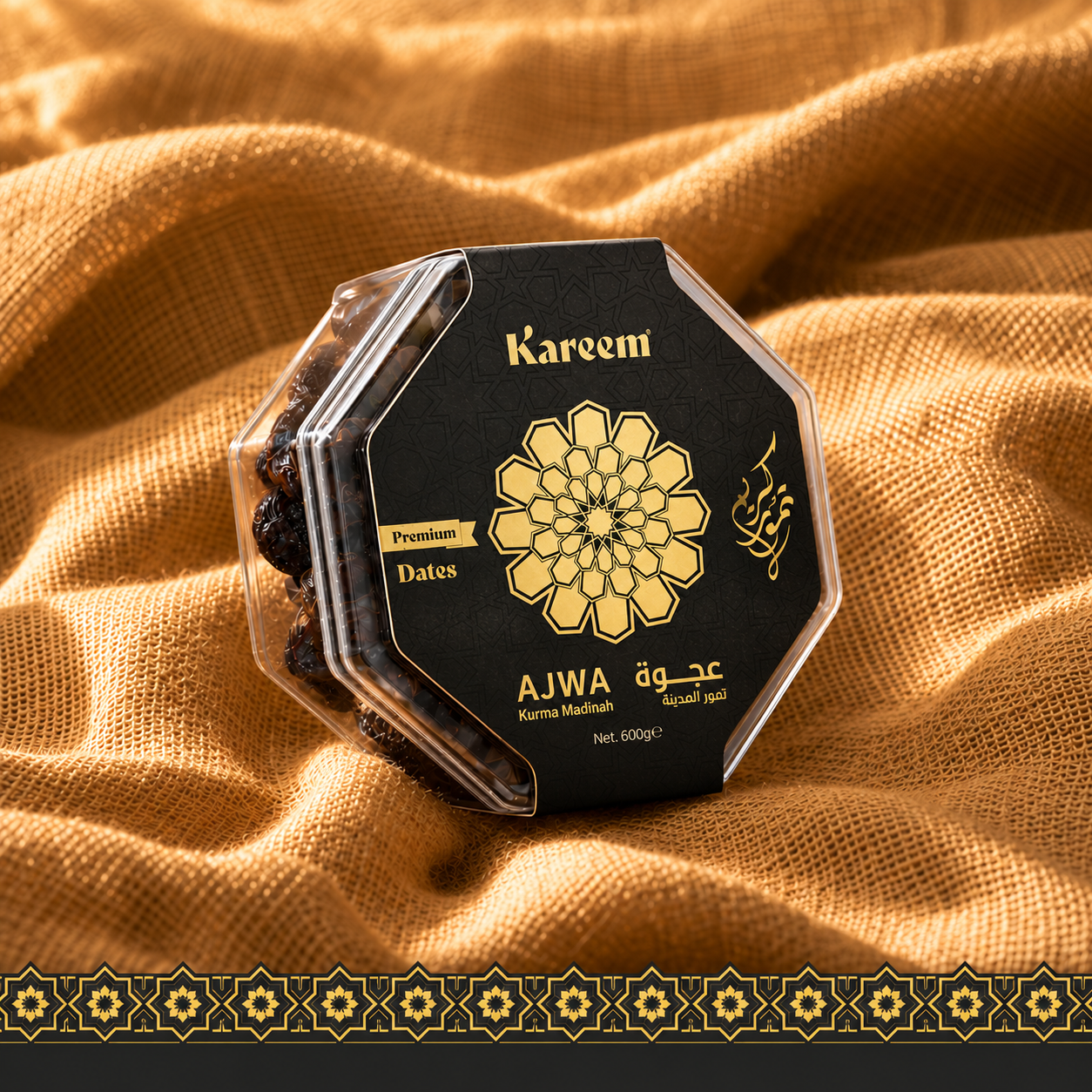 KAREEM KURMA AJWA PREMIUM LARGE DIIMPORT DARI MADINAH - STOCK BARU 