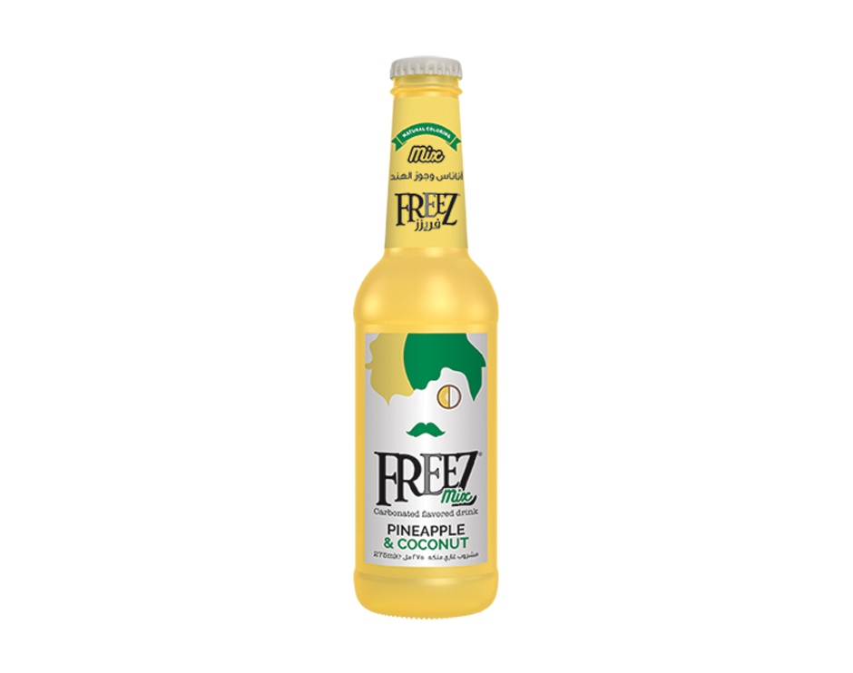 Freez Mix Lemon Ginger Soda Drink 275ml x 24-Impact TCS