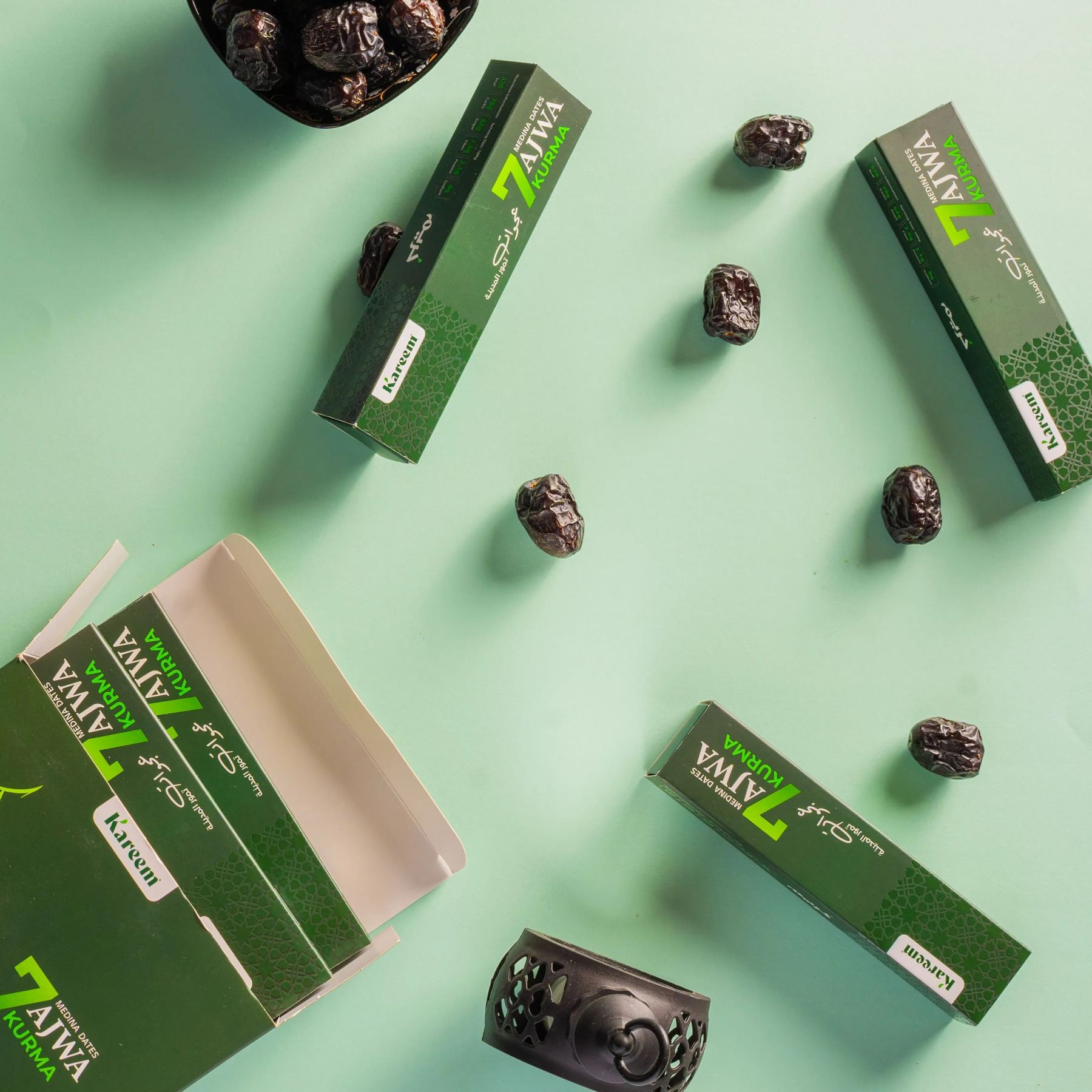  KAREEM DATES AJWA VIP JUMBO [ 7 PIECES ] KURMA AJWA [ 7 BIJI ] MAKANAN SUNNAH