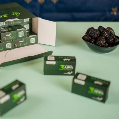 KAREEM DATES AJWA VIP JUMBO [ 3 PIECES ] KURMA AJWA [ 3 BIJI ] MAKANAN SUNNAH