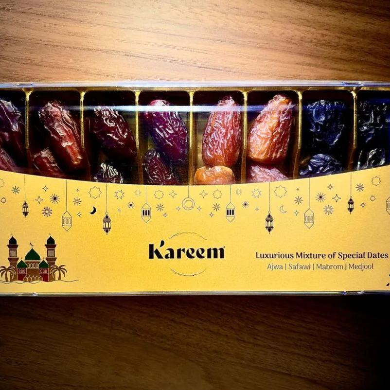 KAREEM LUXURIOUS MIXTURE Of SPECIAL DATES 300g | AJWA | SAFAWI | MABROM | MEDJOOL [LIMITED EDITION]