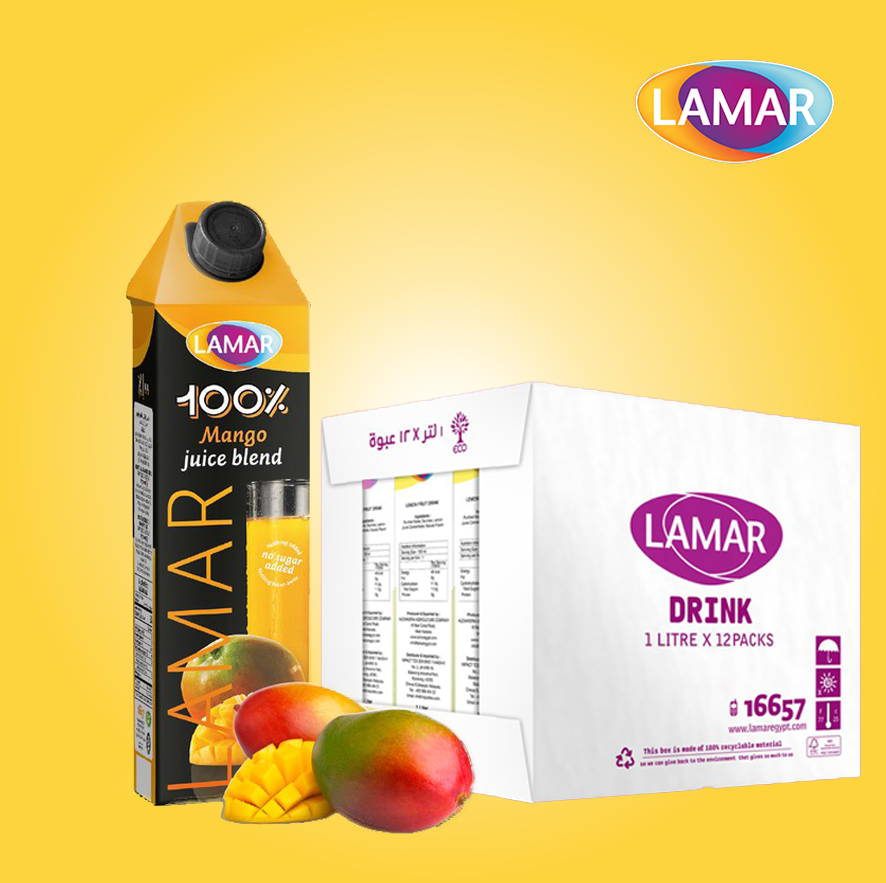 Lamar Mango Juice Blend 1 Lt X 12
