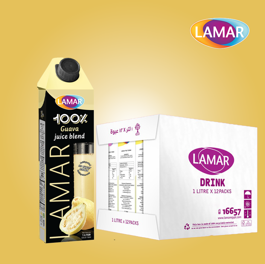 Lamar Guava Juice Blend 1 Lt X 12