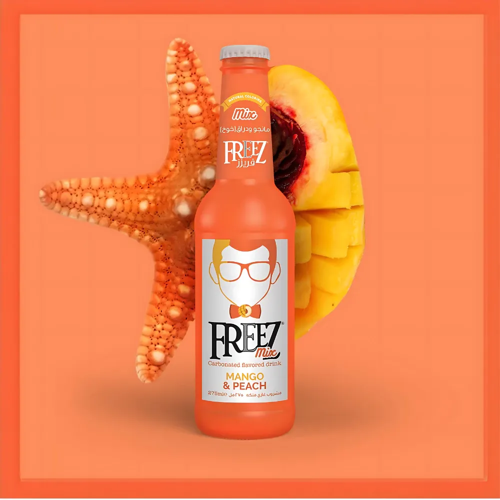 Freez Mix Soda 275ml Carbonated Flavoured Drink [Assorted] - Refreshing Non-Alcoholic Soda