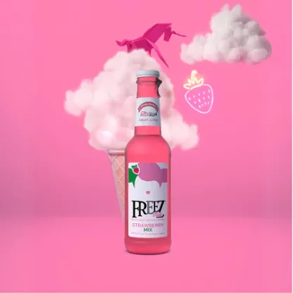 Freez Mix Soda 275ml Carbonated Flavoured Drink [Assorted] - Refreshing Non-Alcoholic Soda