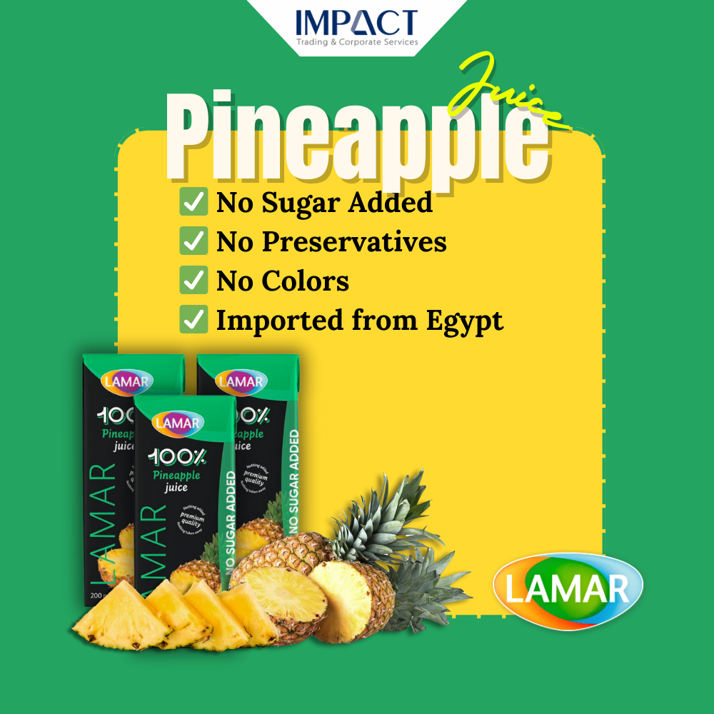 LAMAR Juice 100% Natural & Premium Drink [ 200ml X 3 pcs ] No Preserva
