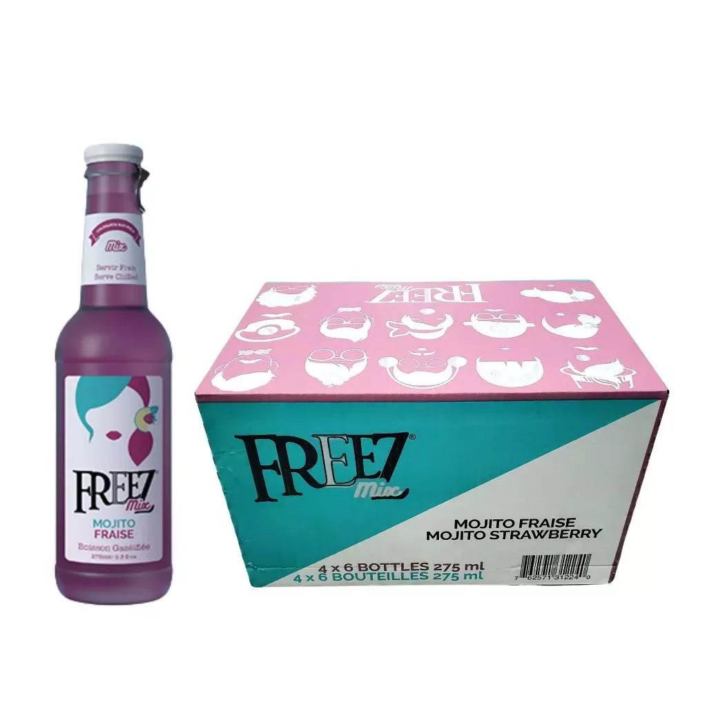 Freez Mix Soda 275ml Carbonated Flavoured Drink [Assorted] - Refreshing Non-Alcoholic Soda
