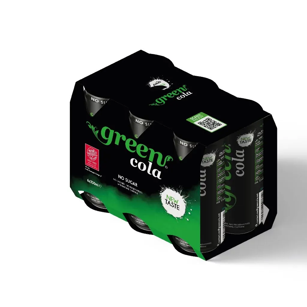 Green Cola Flavour Haven [Assorted] – Naturally Sweetened Sodas || No Sugar Added