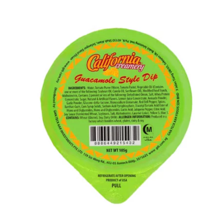(GUACAMOLE DIP) CALIFORNIA CREAMERY Dips || FRESHCOURT JALAPENO GUACAM