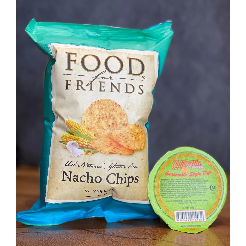 Food For Friends Nacho Chips Lightly Salted (75g) || HALAL