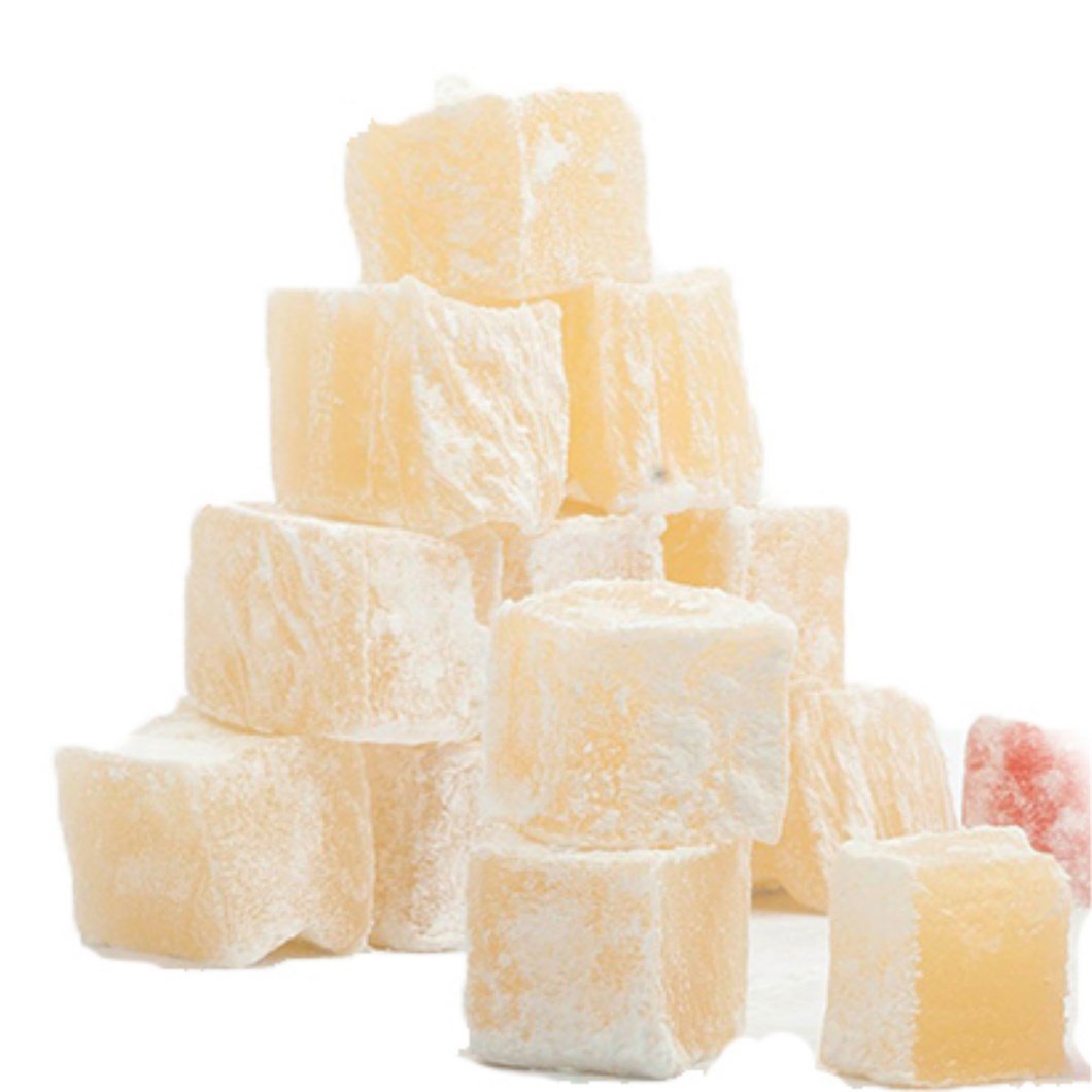 KOSKA TURKISH DELIGHT ( Lokum ) PLAIN [ 125g x 24 ] | Giftable Snacks - Imported From Turkey
