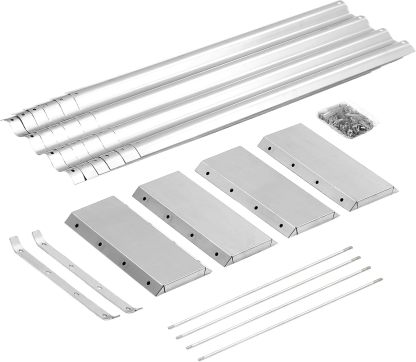 NS JULIET 6×3×1 ft Galvanized Vegetable  Raised Garden Bed Kit