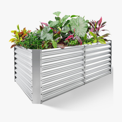 NS JULIET 6×3×2 ft Galvanized Vegetable  Raised Garden Bed Kit