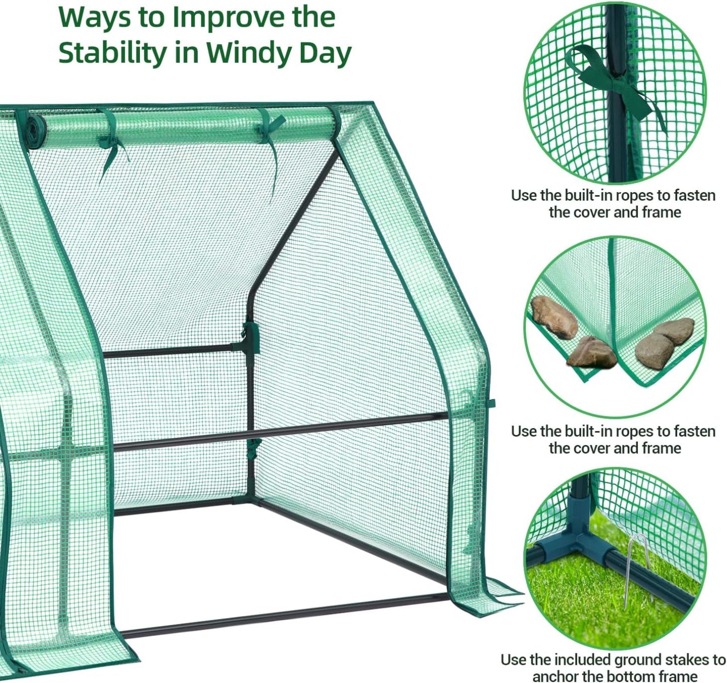Mini Greenhouse For Raised Garden Bed