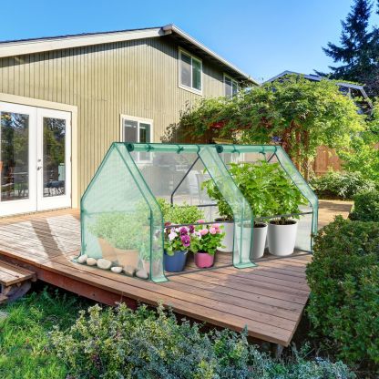 Mini Greenhouse For Raised Garden Bed