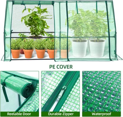 Mini Greenhouse For Raised Garden Bed