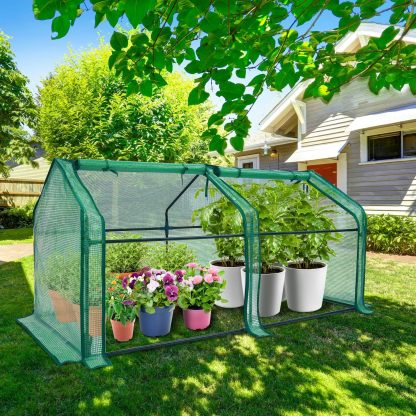 Mini Greenhouse For Raised Garden Bed