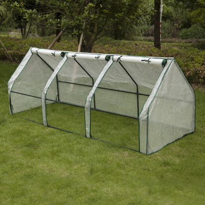 Mini Greenhouse For Raised Garden Bed
