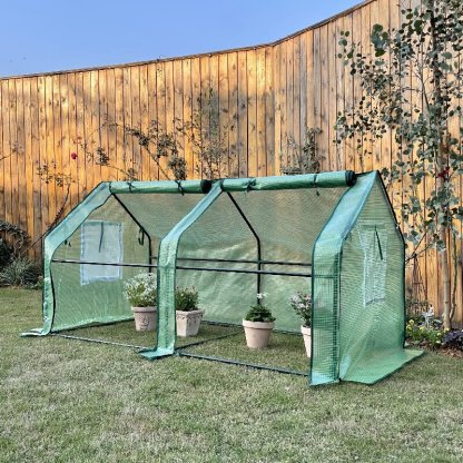 Mini Greenhouse For Raised Garden Bed