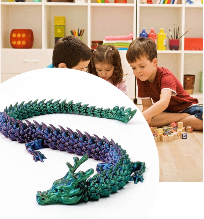 3Dドラゴン装飾オーナメント