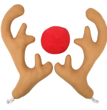 クリスマス鹿角自動車アクセサリー