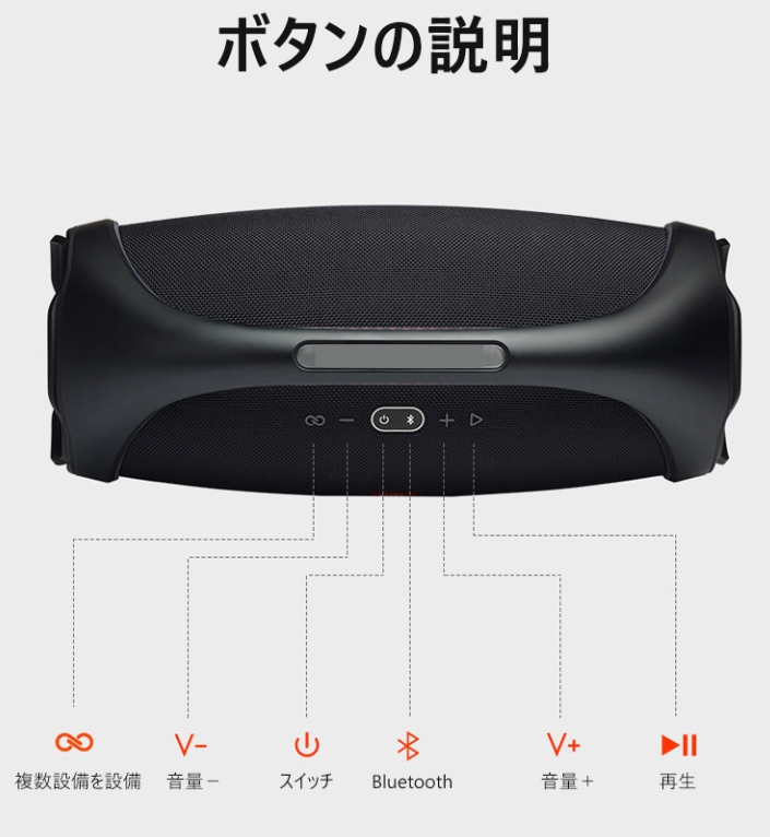 ワイヤレスBluetoothサウンド