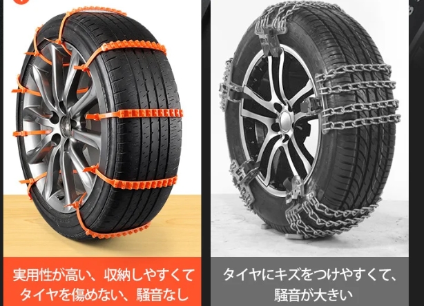 車・バイク用横滑り防止チェーン