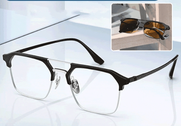 ブルーライト対策老眼メガネ