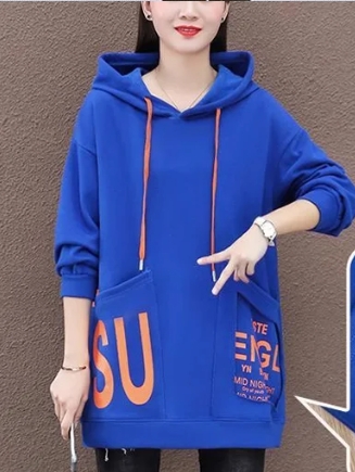 ゆったりスウェットシャツ