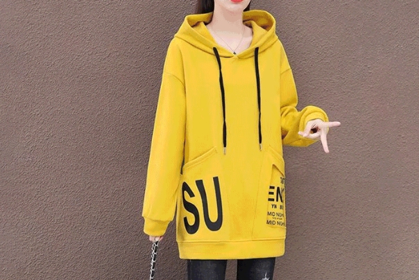 ゆったりスウェットシャツ