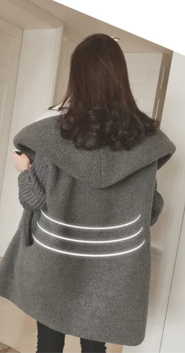厚手フリースジャケット