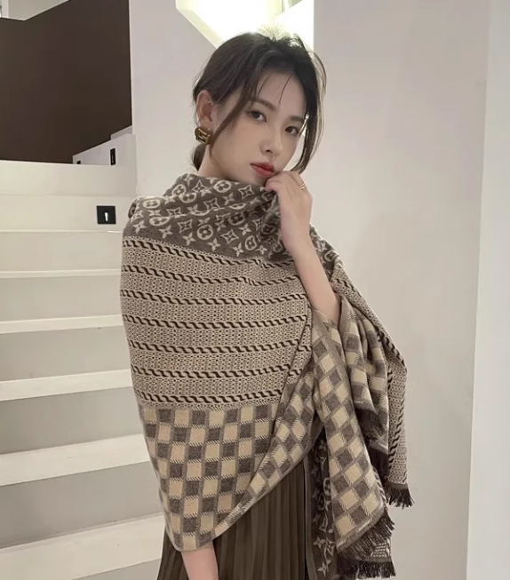 厚手スカーフ