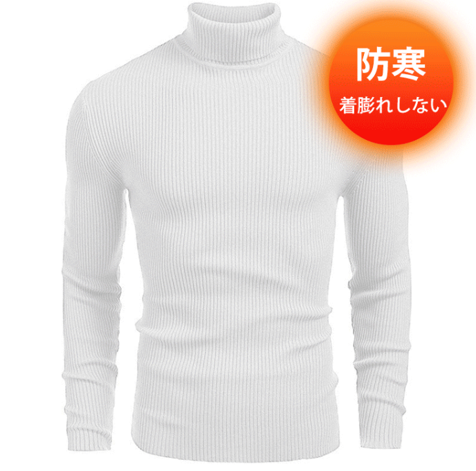 タートルネックセーター