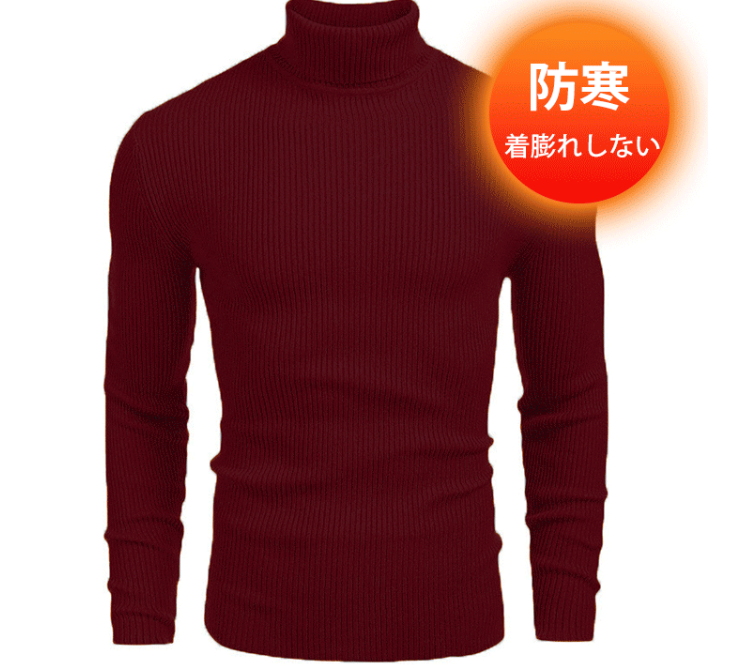タートルネックセーター