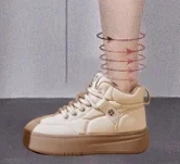 厚底カジュアルシューズ