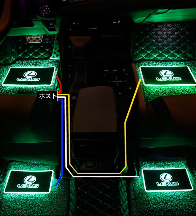 車用LEDアンビエントライト