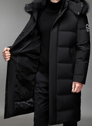 メンズ・ロングダウンジャケット