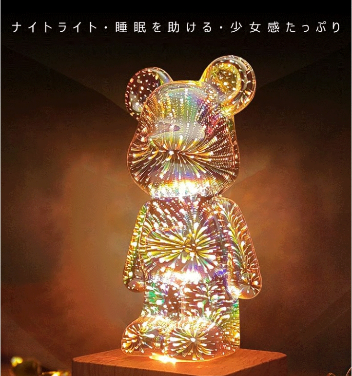 3D烟花小熊