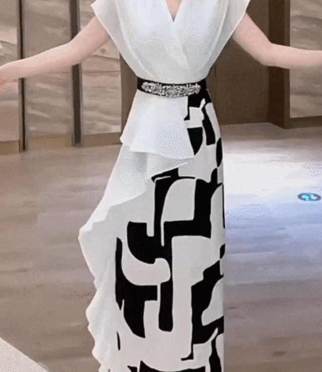 シフォンドレス
