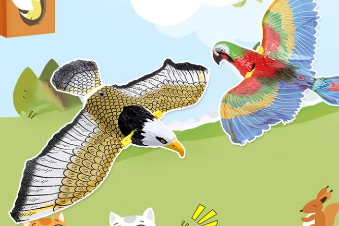 鳥のオーナメント