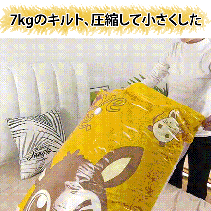 真空圧縮袋