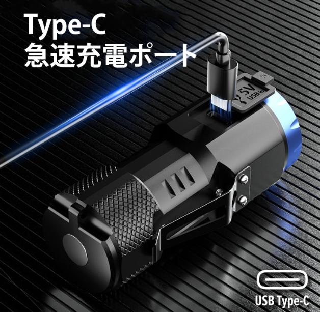 親指の懐中電灯