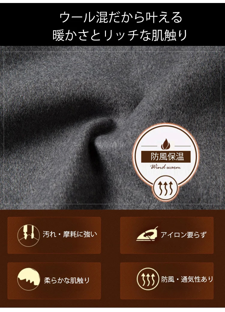 狐の毛糸カシミヤニットストール