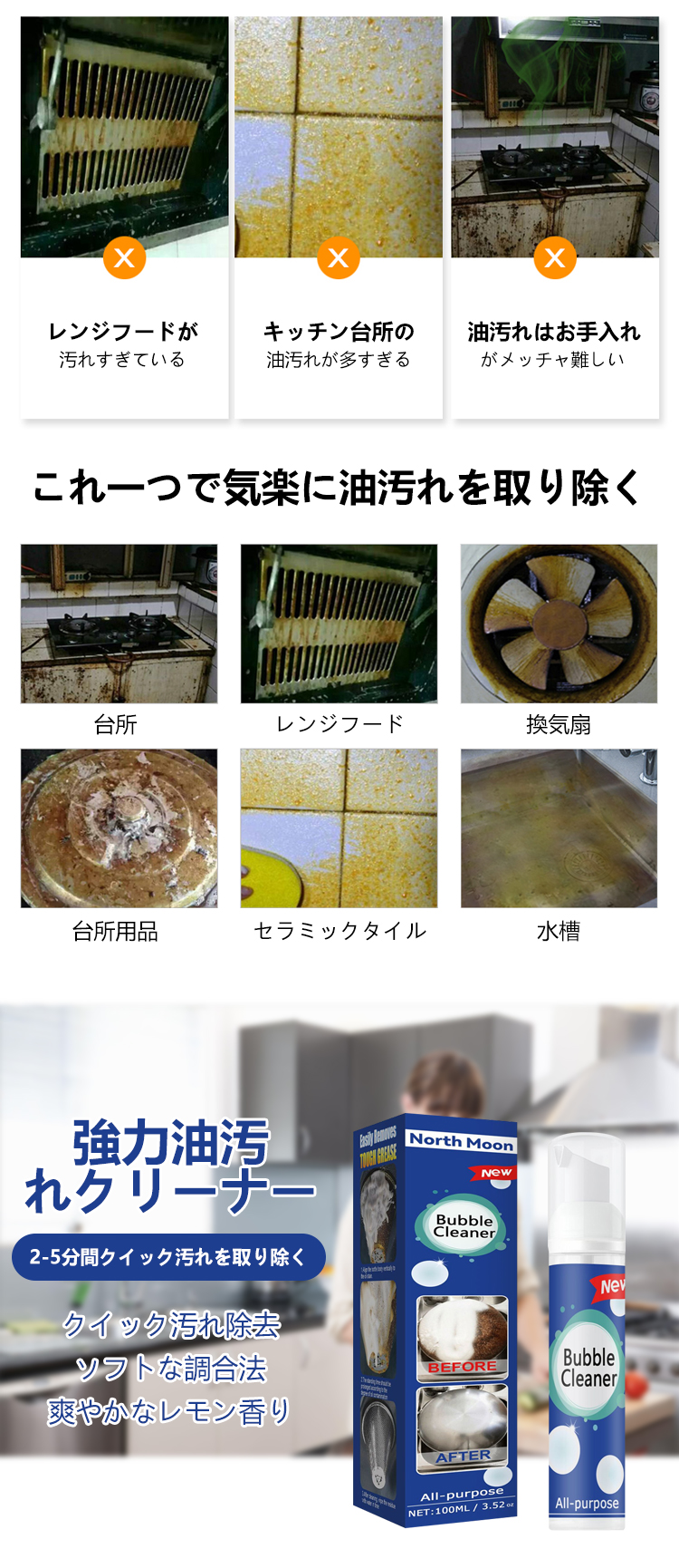 キッチンオイルクリーナー