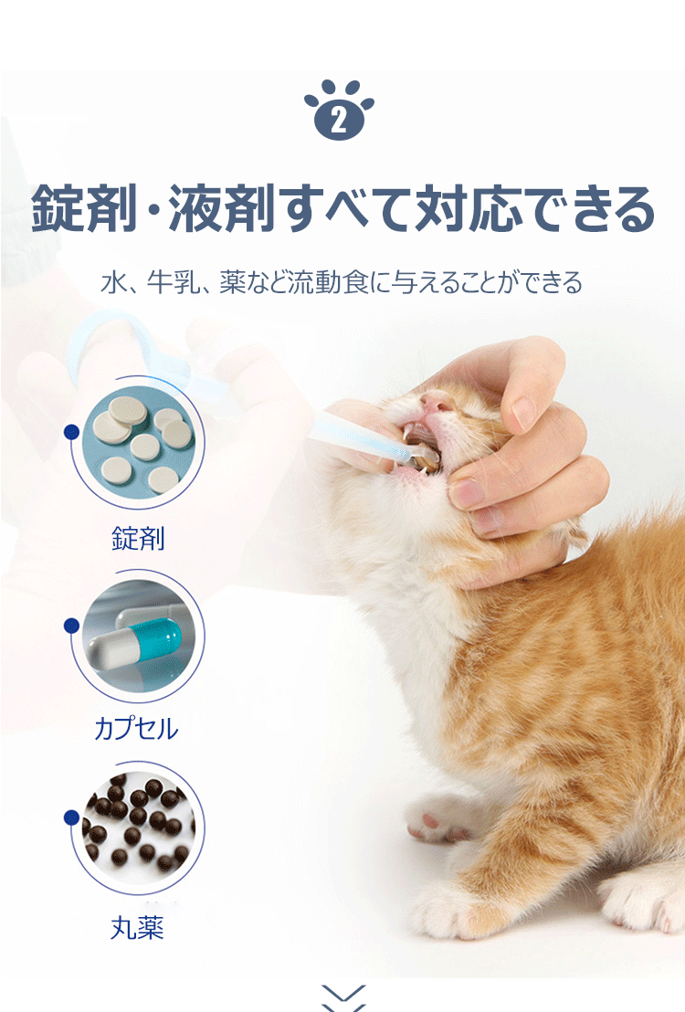 ペット薬フィーダー
