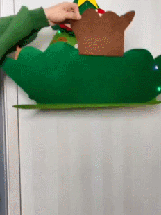 フェルトのクリスマスツリー