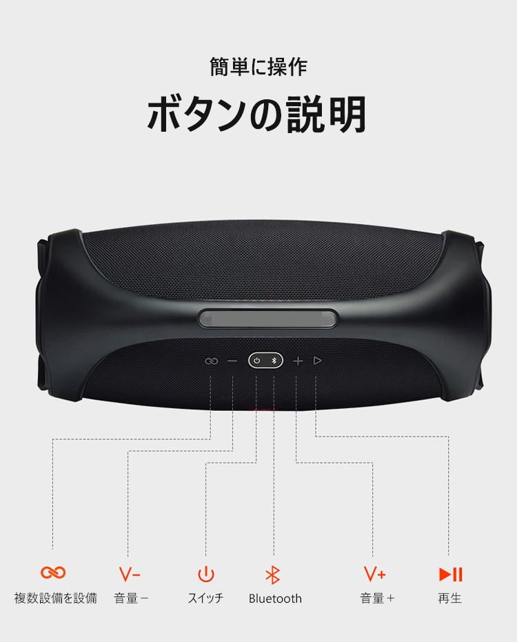 ワイヤレスBluetoothサウンド