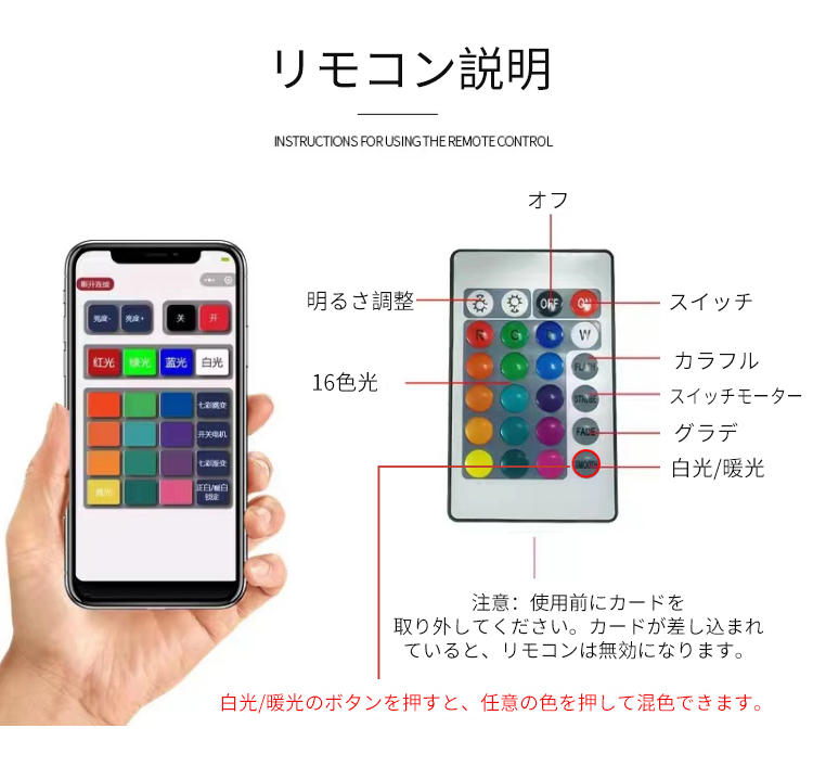 水の波紋ダイナミックアンビエントライト
