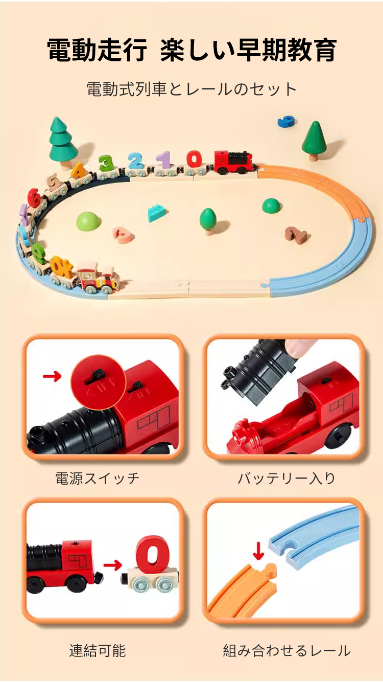 電動おもちゃ電車